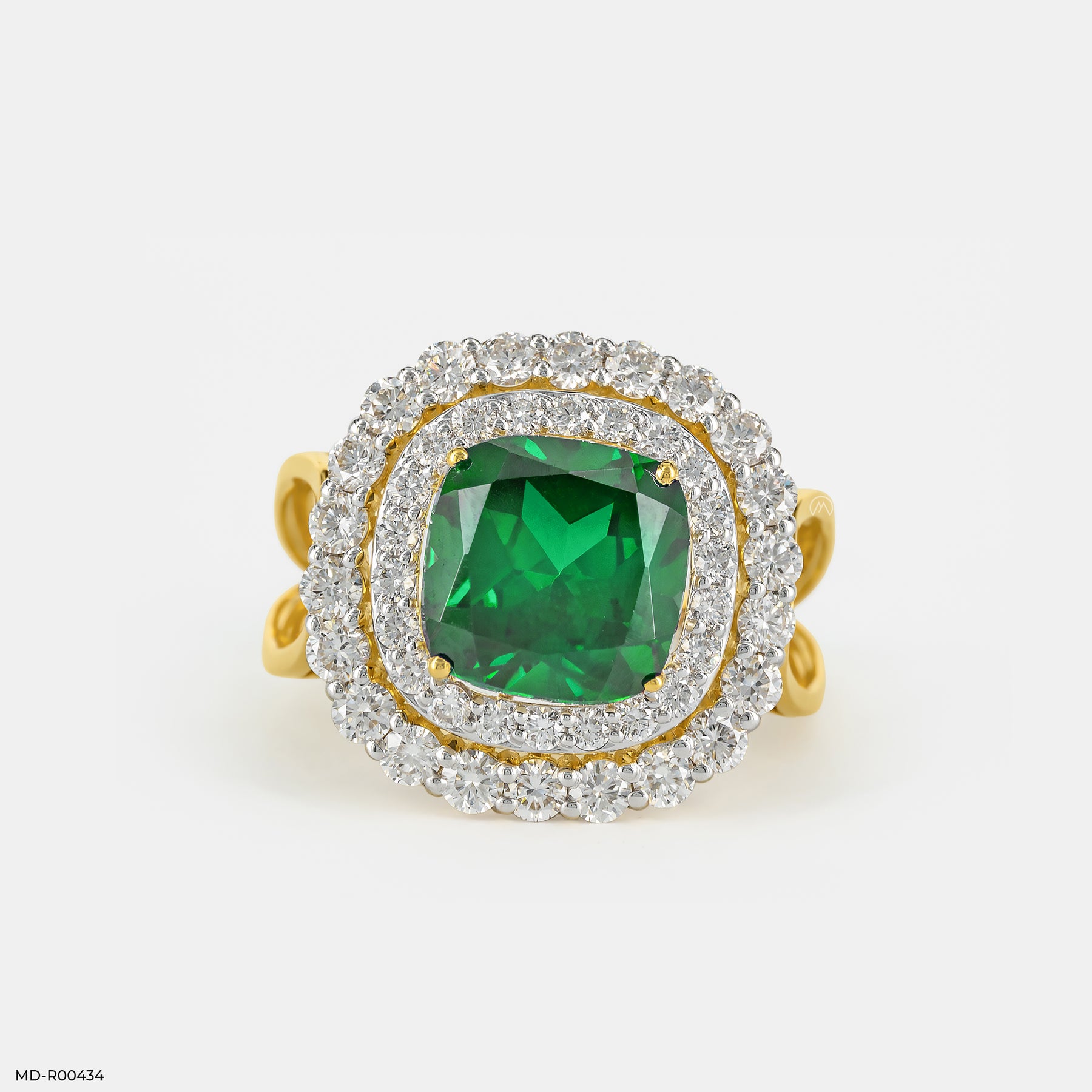 Understated Glam Diamond Rings 14K Yellow Gold