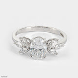 The Marquise Petal Ring 14K Rose Gold