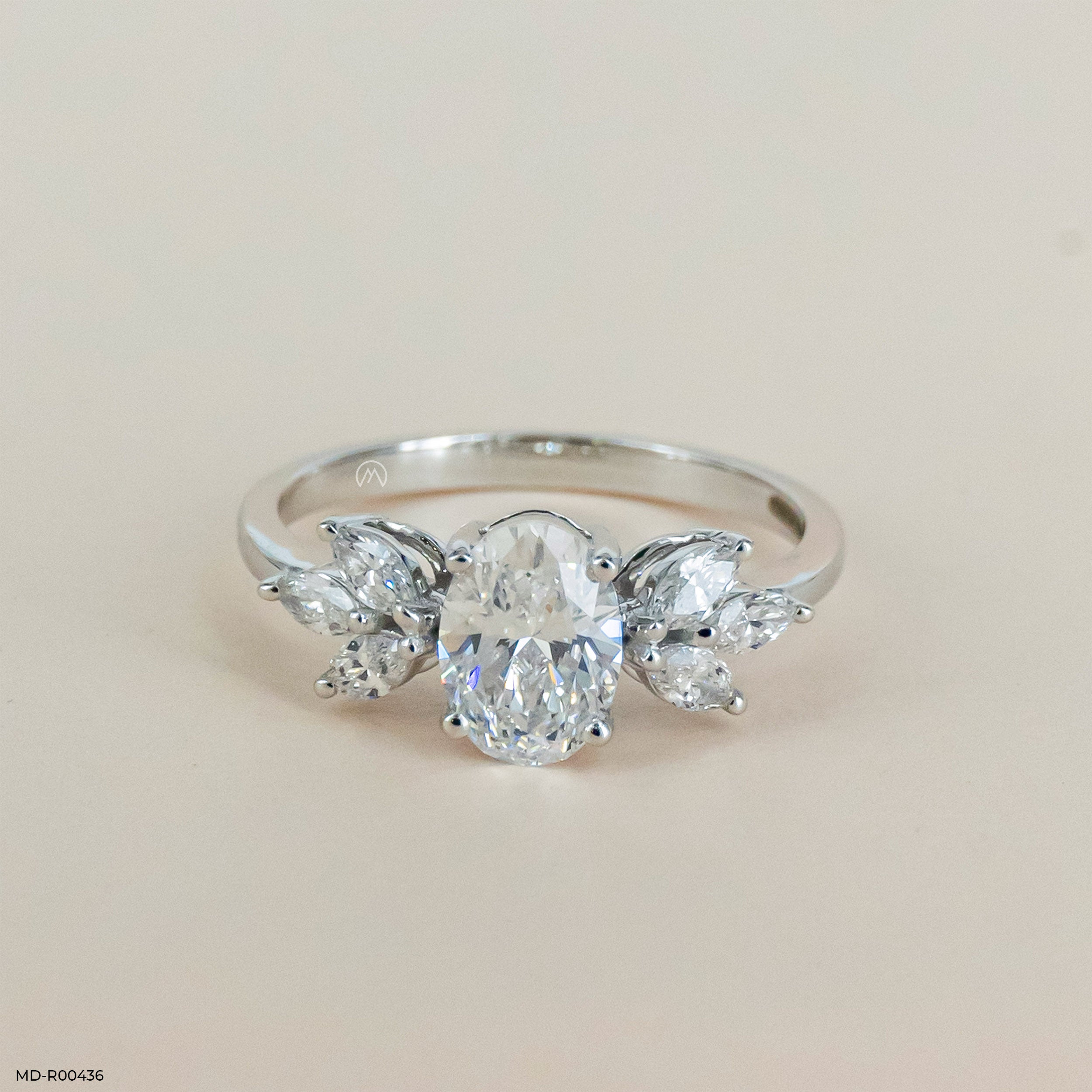 The Marquise Petal Ring 14K Rose Gold