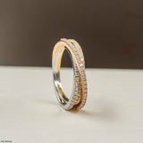 The Trinity Twist Ring 18K Yellow Gold