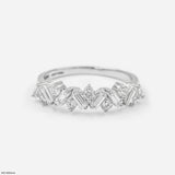 The Diamond Crown Ring 14K Yellow Gold