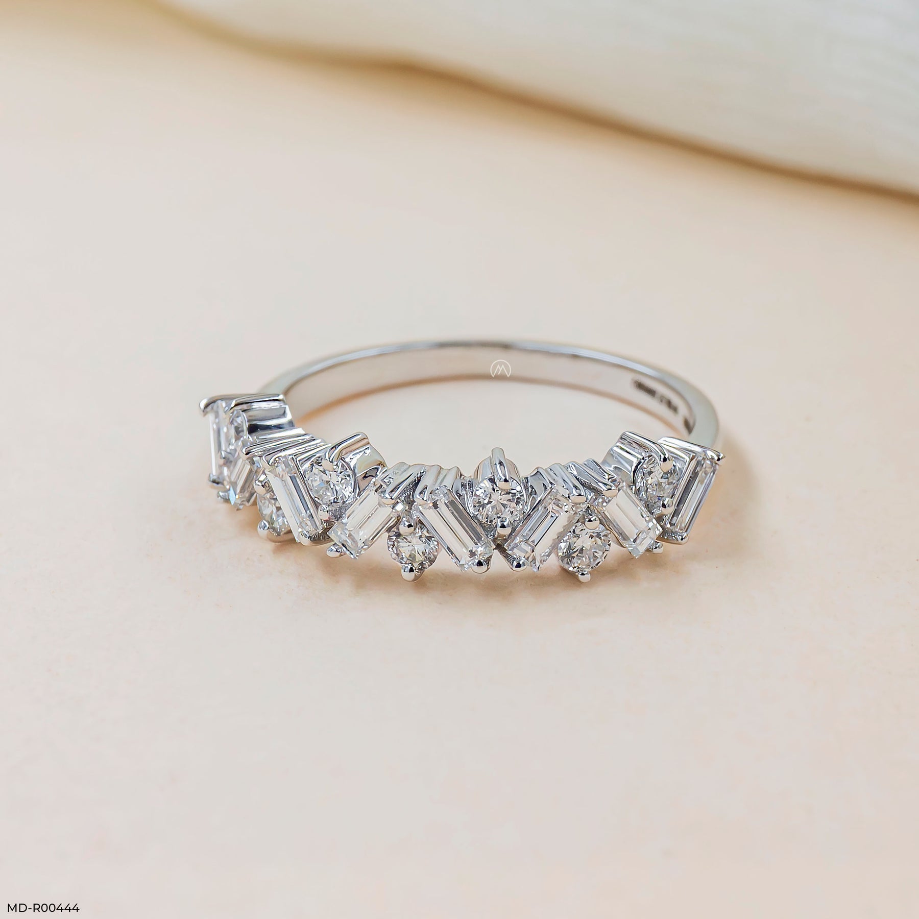 The Diamond Crown Ring Platinum 950
