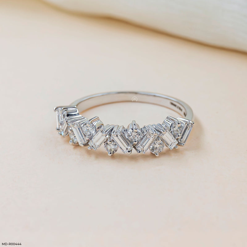 The Diamond Crown Ring 14K Yellow Gold