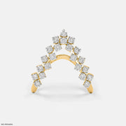 0.75 Carat V Lab Vanki Diamond Ring