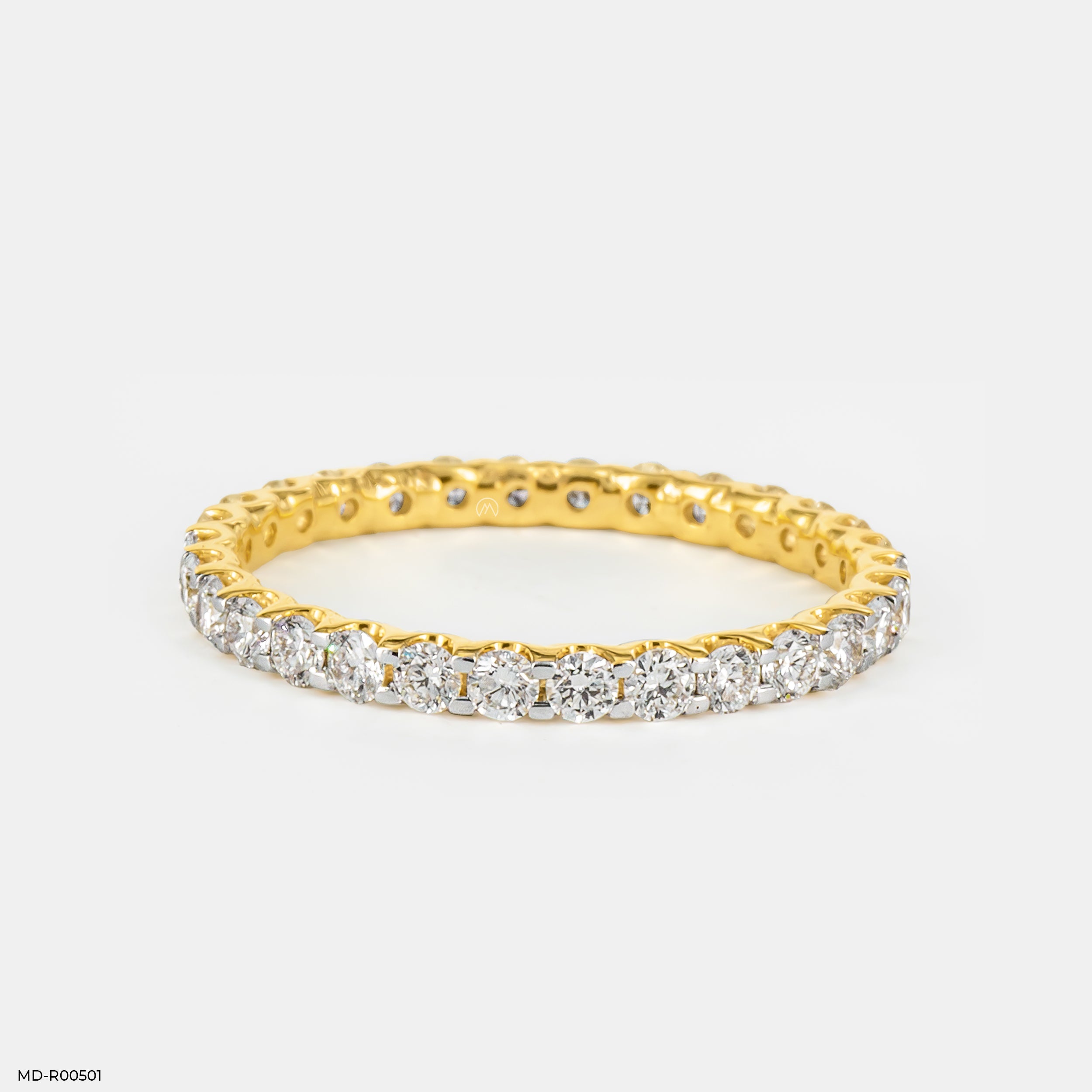 The Timeless Eternity Band 9K Yellow Gold