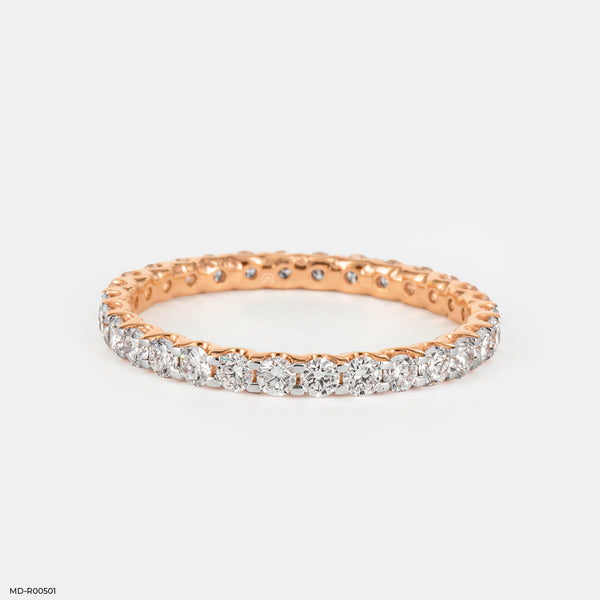 The Timeless Eternity Band 18K Rose Gold