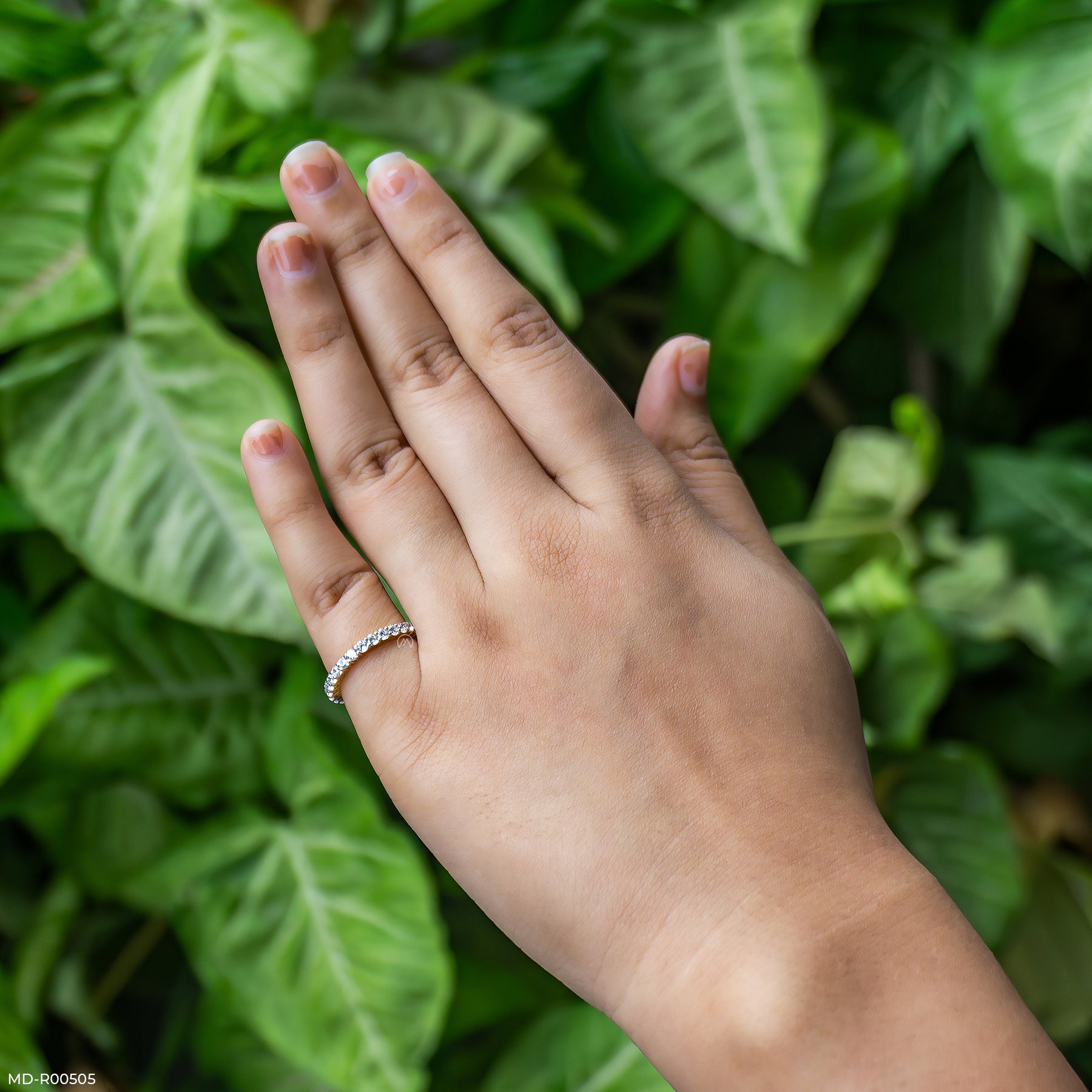 Eternal Glow Diamond Band Rings 9K Yellow Gold