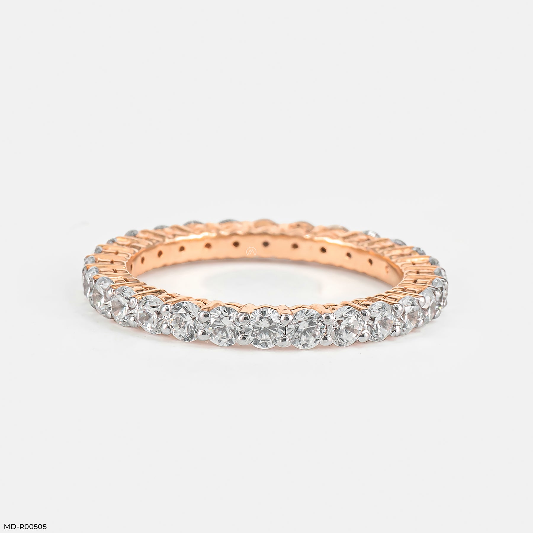 Eternal Glow Diamond Band Rings 9K Yellow Gold