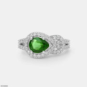 Twisted Infinity Rings Platinum 950