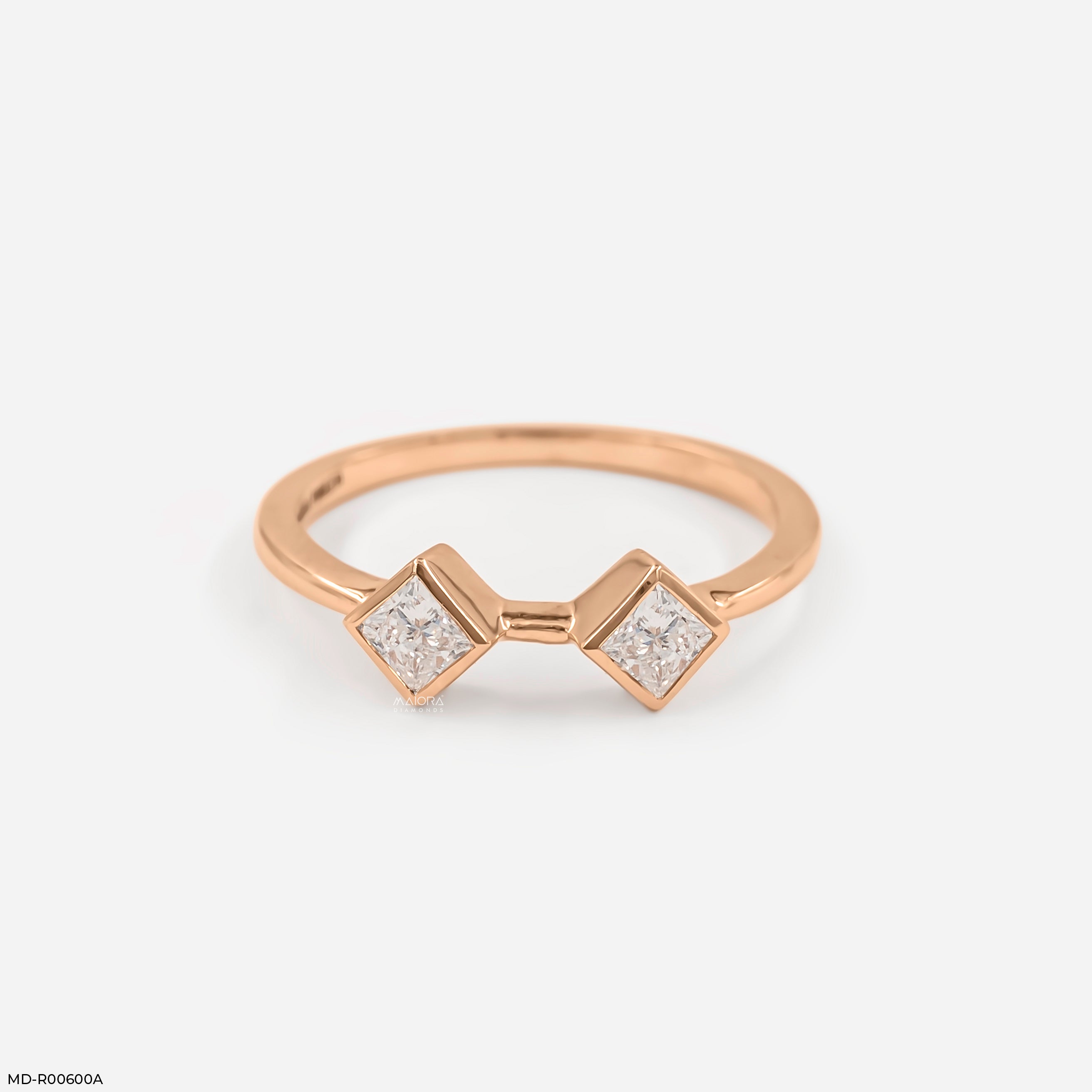 0.5 Carat Twin Kite Lab Diamond Ring