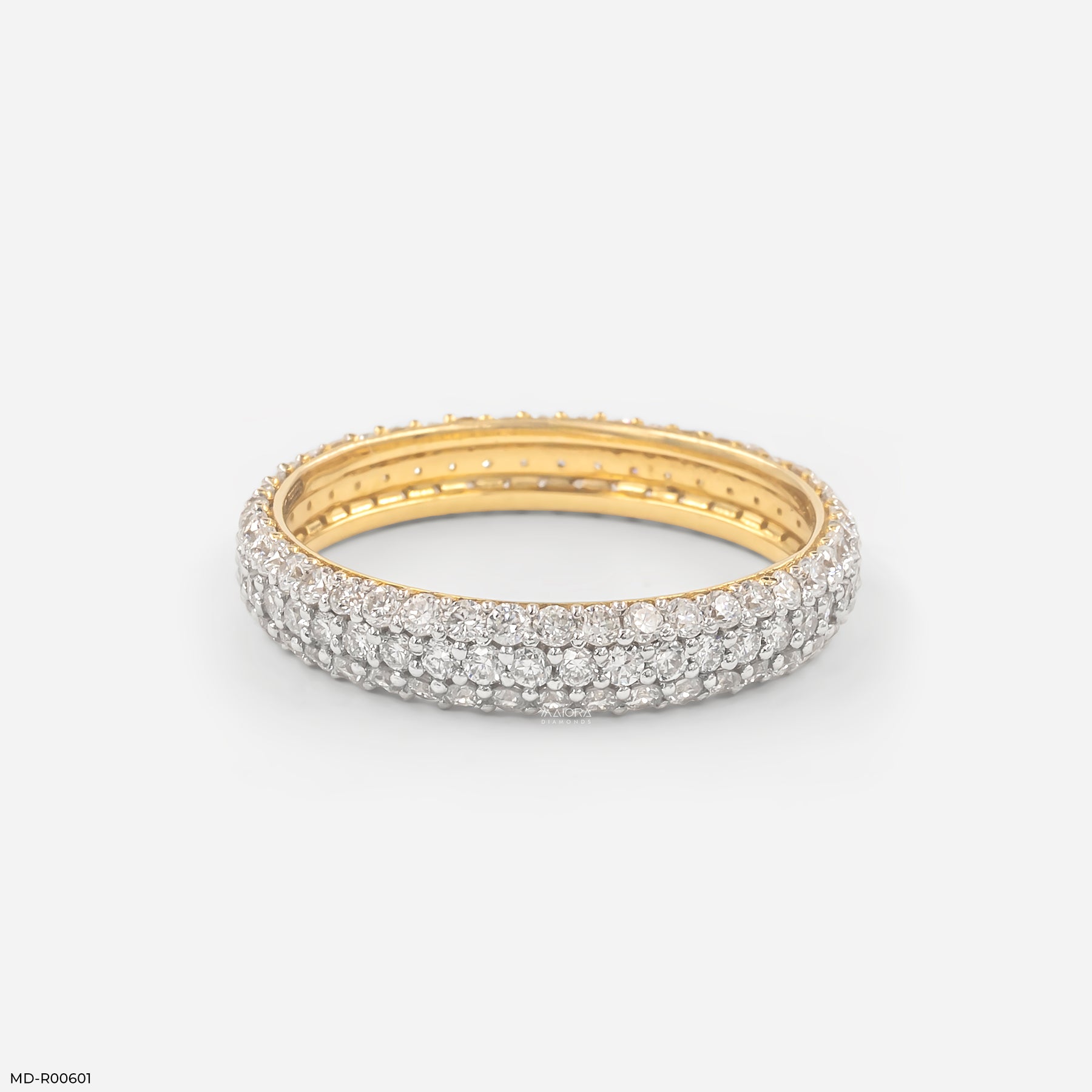 1.5 Carat Nova Lab Diamond Band 14K Yellow Gold