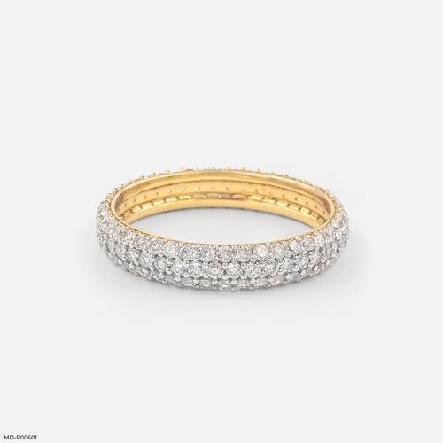 The Nova Lab Diamond Band 14K Yellow Gold