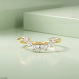 0.25 Carat Celestial Enhancer Lab Diamond Ring 14K Yellow Gold