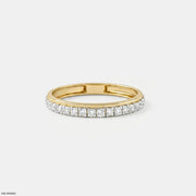 Endless Path Round Diamond Band Ring