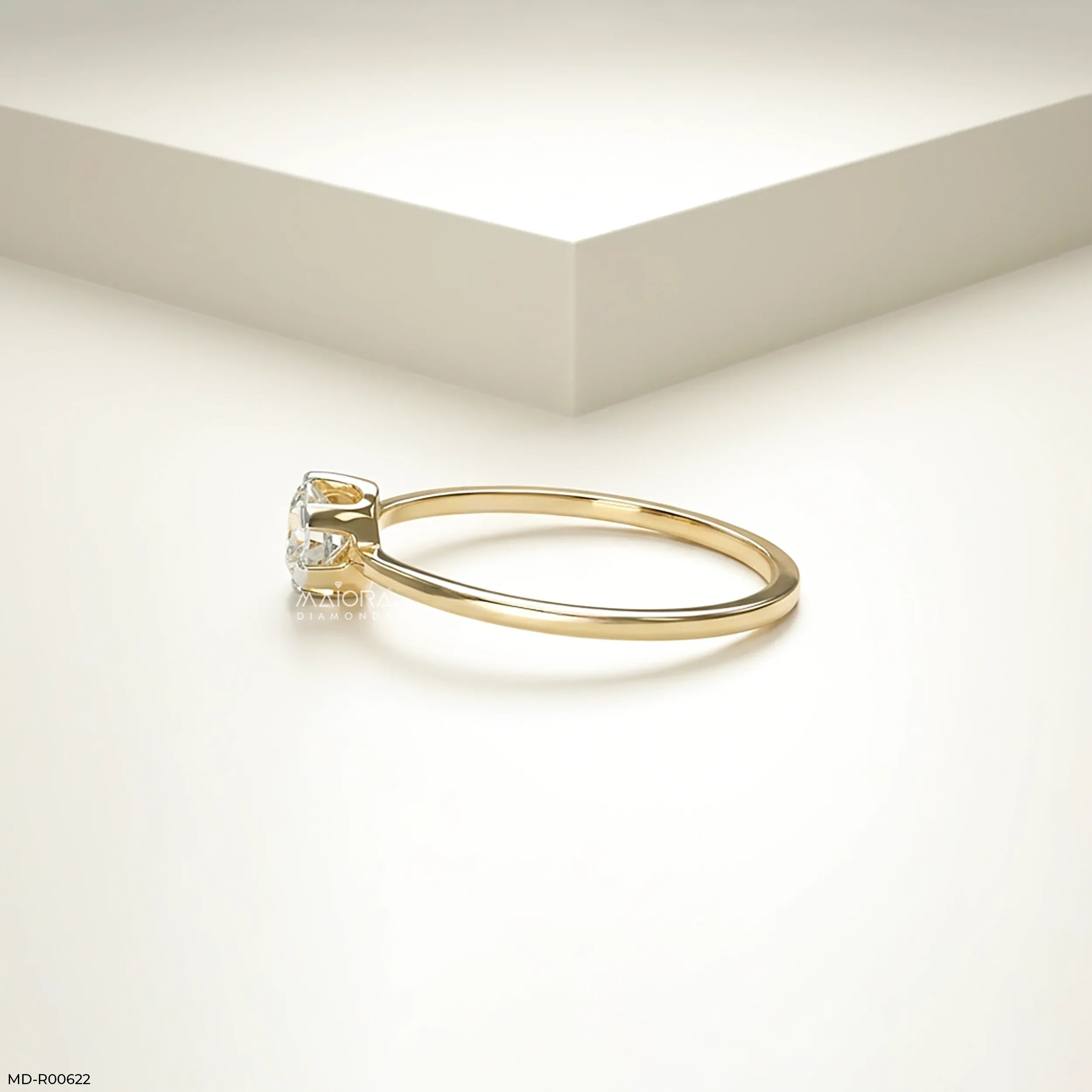 Miracle Round Solitaire Diamond Ring
