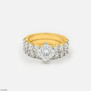 Crown Spark Solitaire Diamond Ring