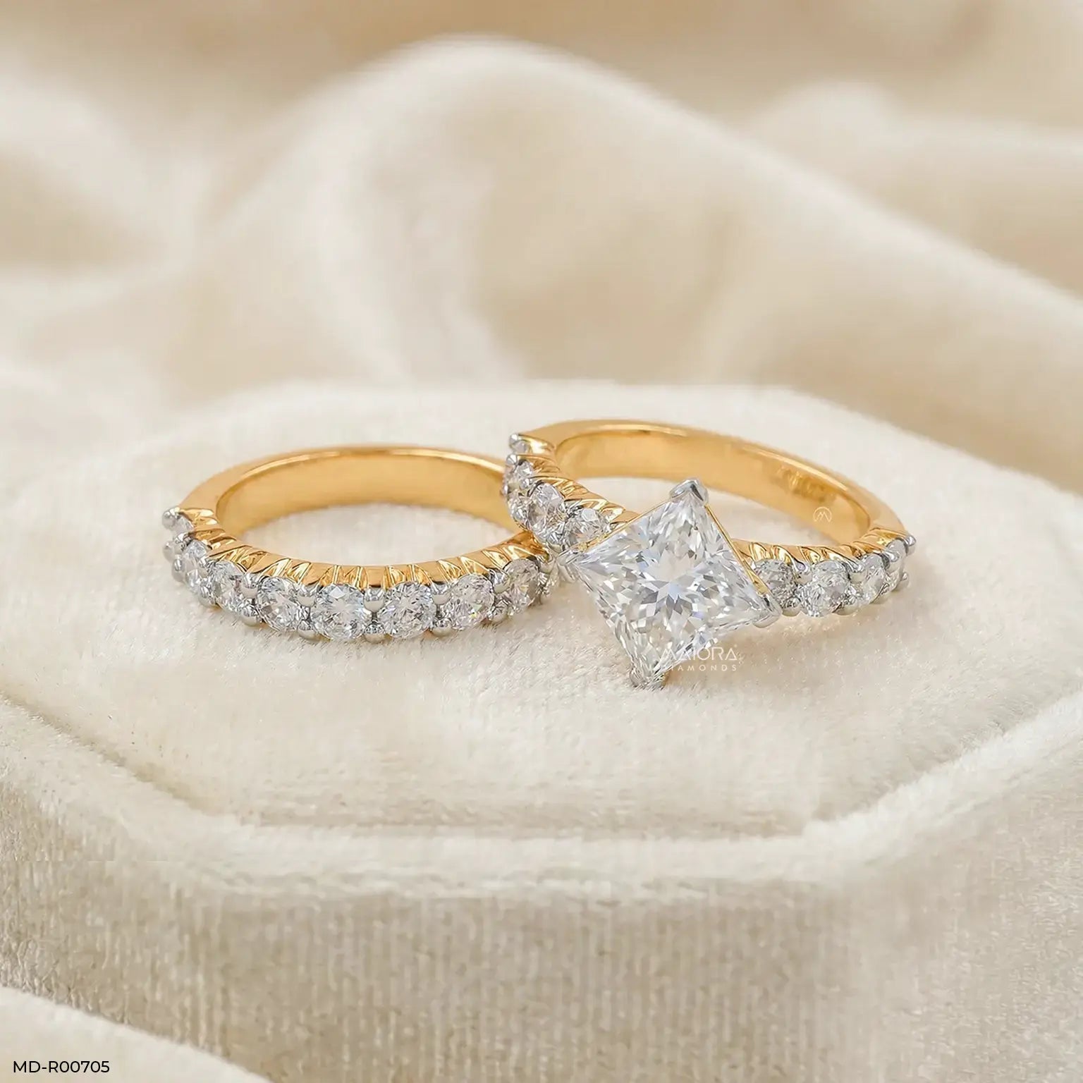 Crown Spark Solitaire Diamond Ring