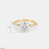 Lyra shine Soilitaire Diamond Ring Platinum 950
