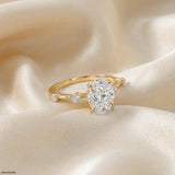 Lyra shine Soilitaire Diamond Ring Platinum 950