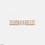 Regal Grace Princess Diamond Ring 9K Rose Gold