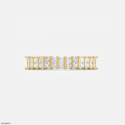 Regal Grace Princess Diamond Ring 9K Yellow Gold