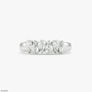 Harmonic Pear Flash Diamond Ring