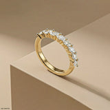 Tilted Marquise Diamond Ring Platinum 950