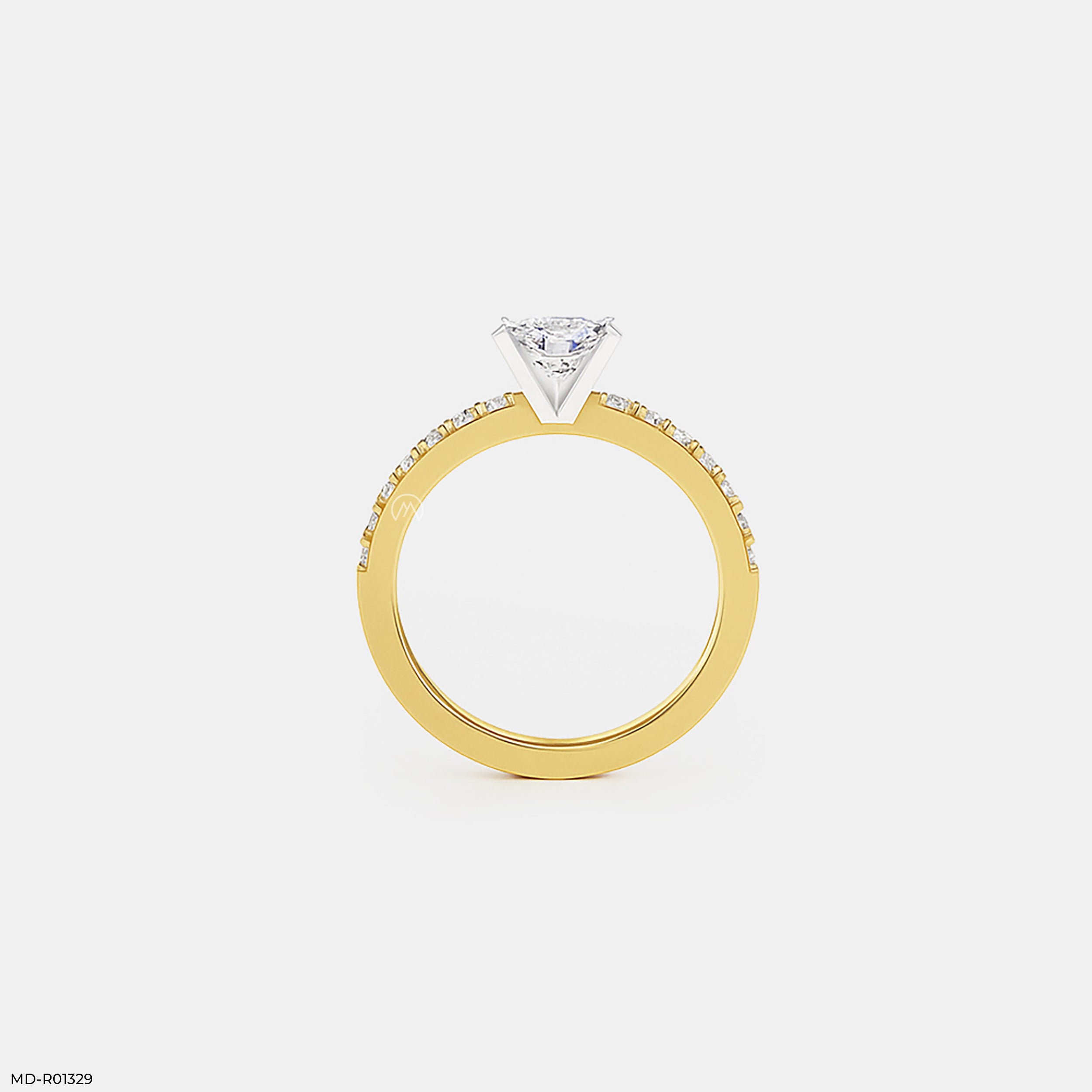 1 Carat Princess Sparkle Rings