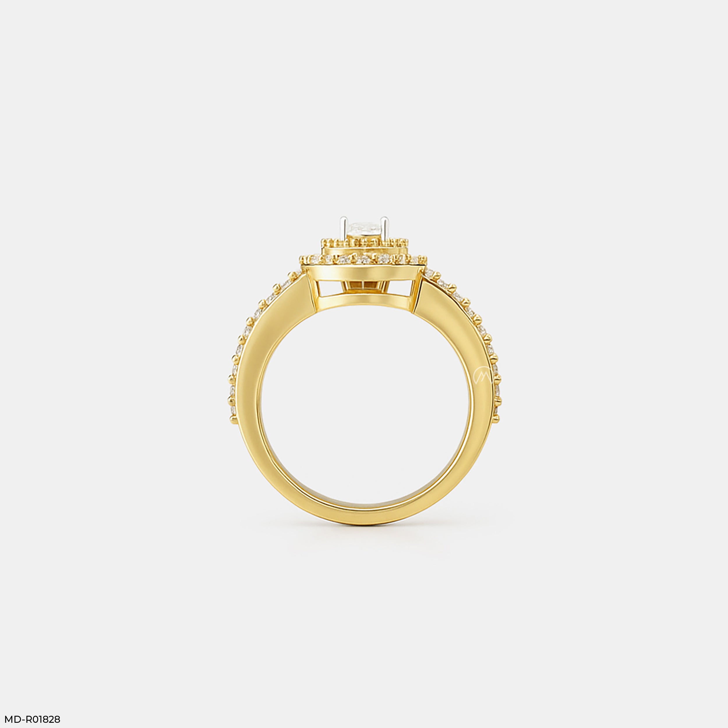 1 Carat Twilight Teardrop Ring