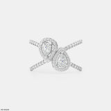 1 Carat Eternal Pair Rings 14K Rose Gold