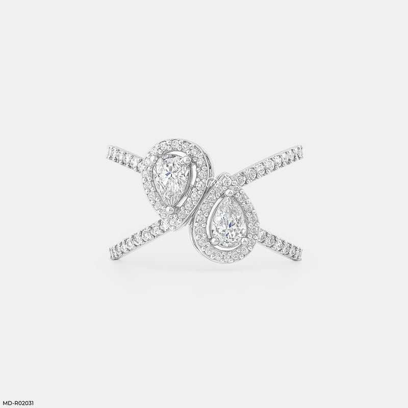 1 Carat Eternal Pair Rings 14K Rose Gold