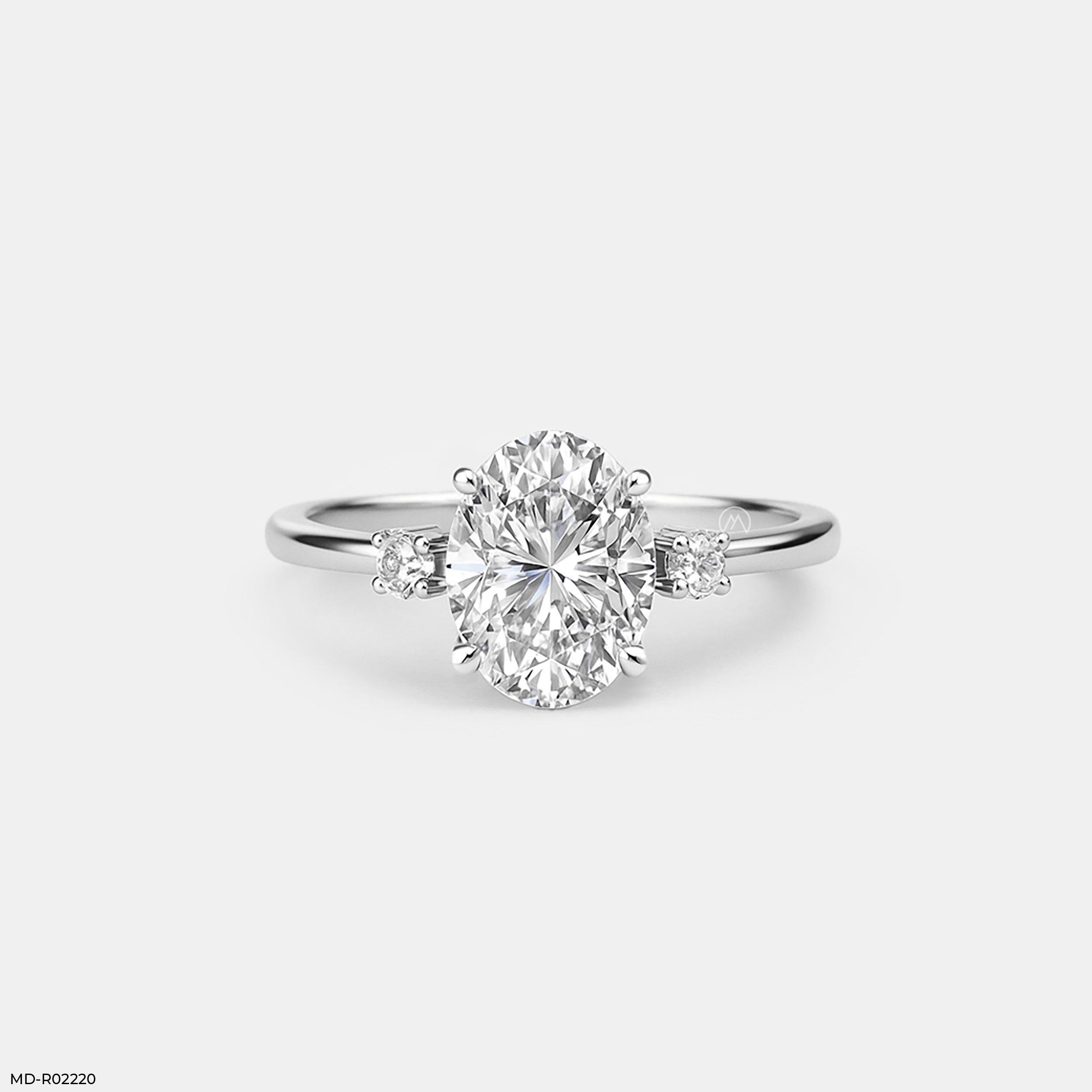 The Heritage Oval Ring 14K Rose Gold