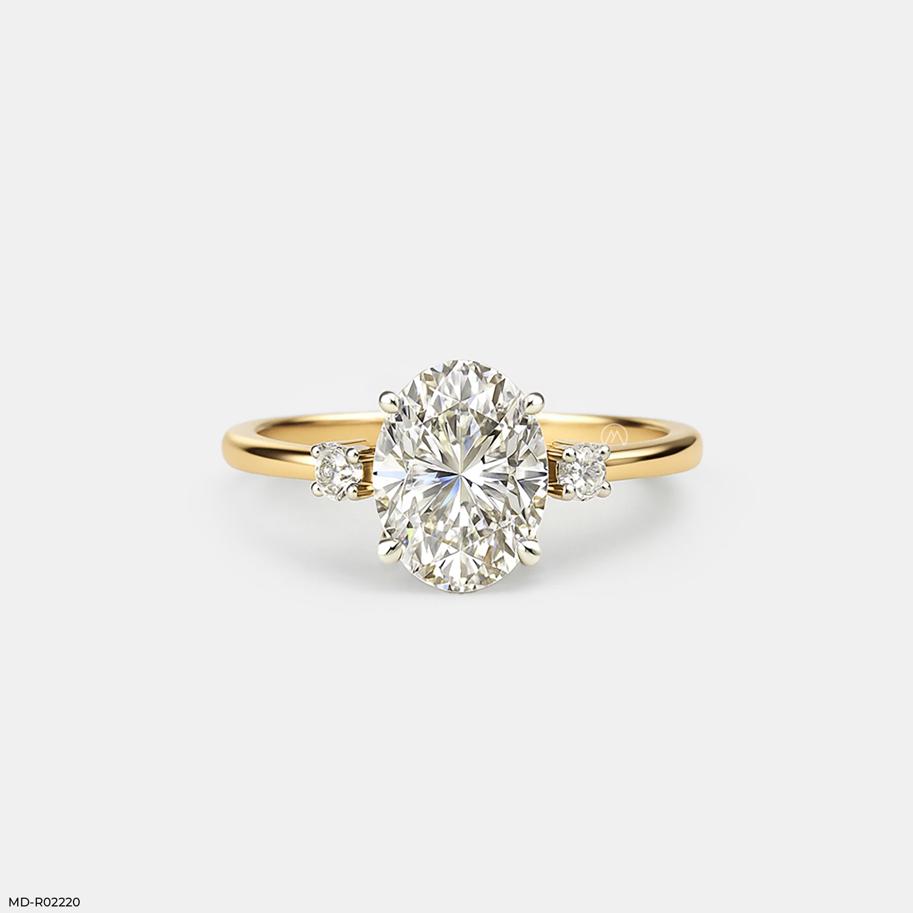 The Heritage Oval Ring 14K Yellow Gold