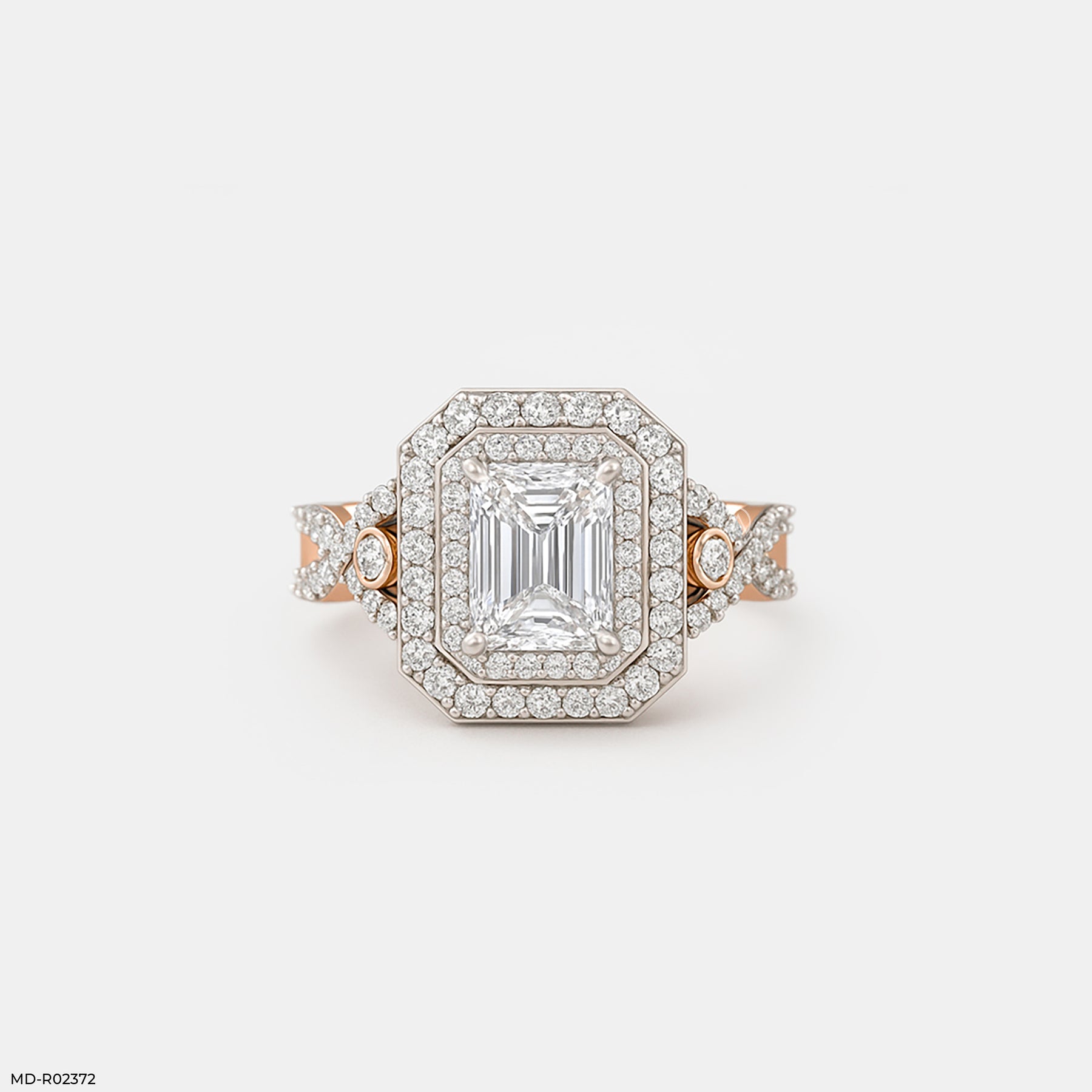 The Royal Filigree Ring 9K Rose Gold