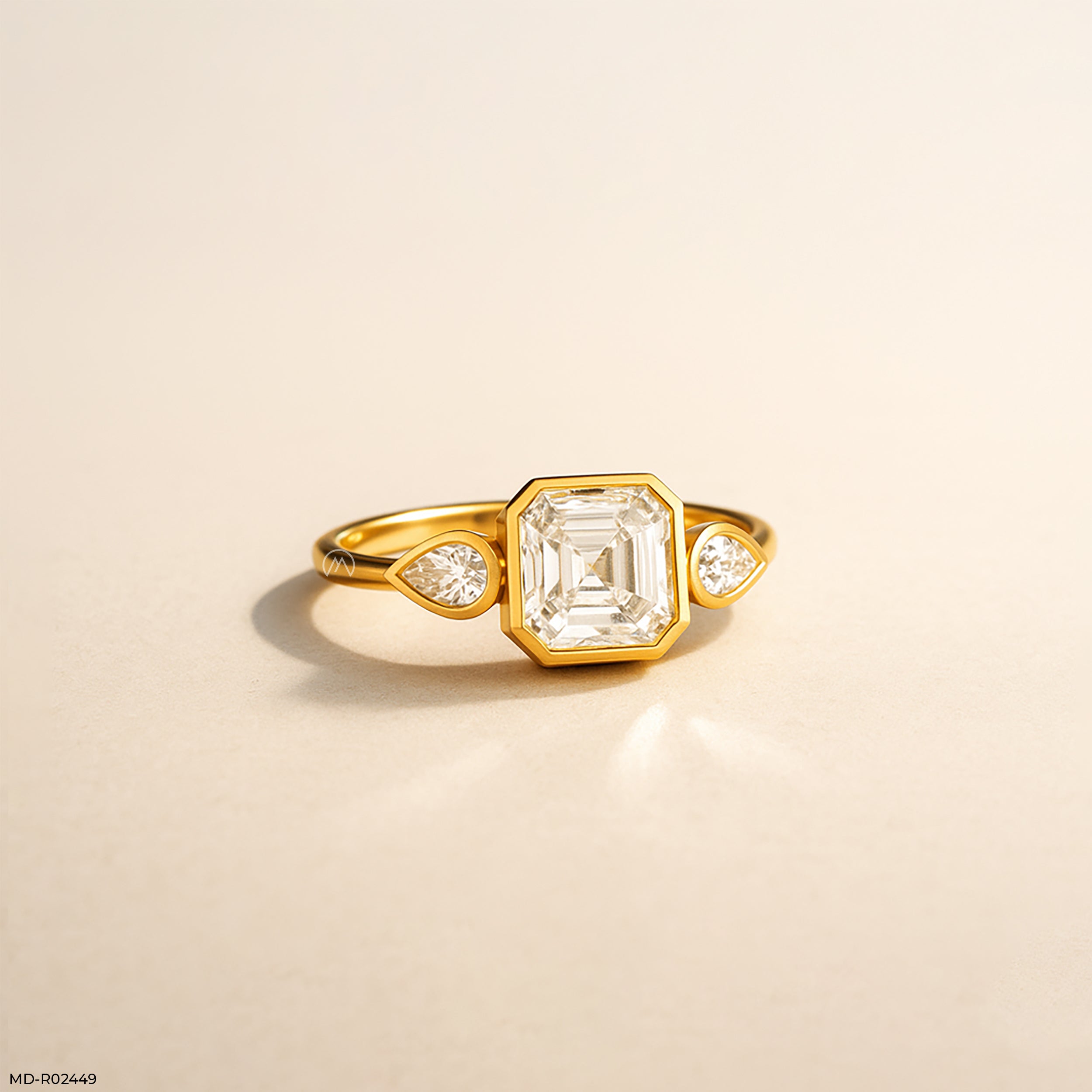 The Trefoil Ring 9K Rose Gold