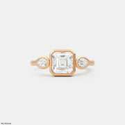 The Trefoil Ring 9K Rose Gold