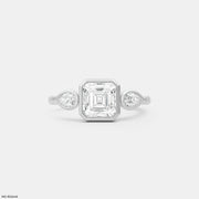 The Trefoil Ring 9K White Gold