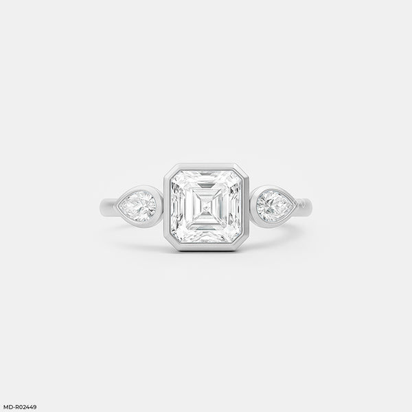 The Trefoil Ring Platinum 950