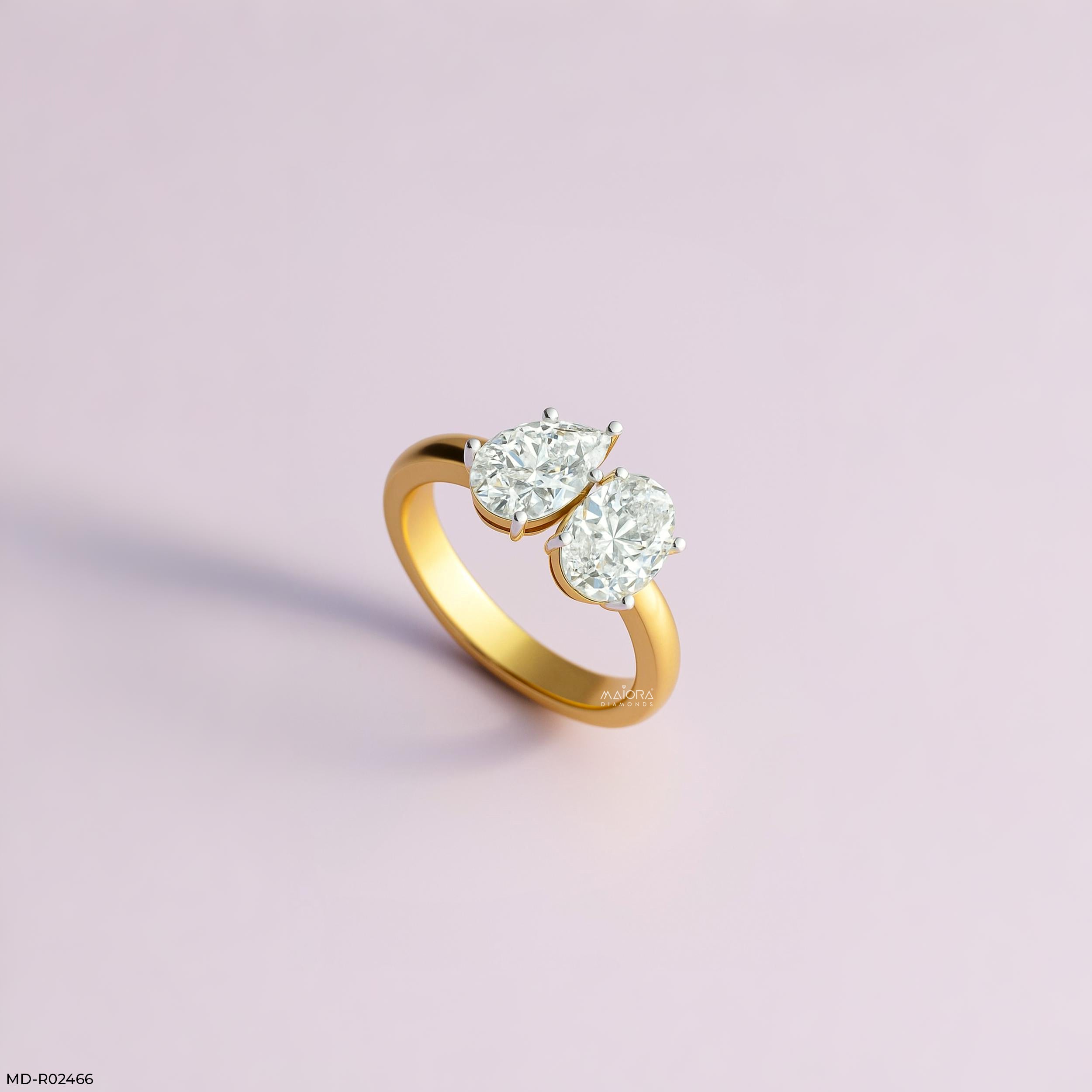 Toi et Moi Duet Ring