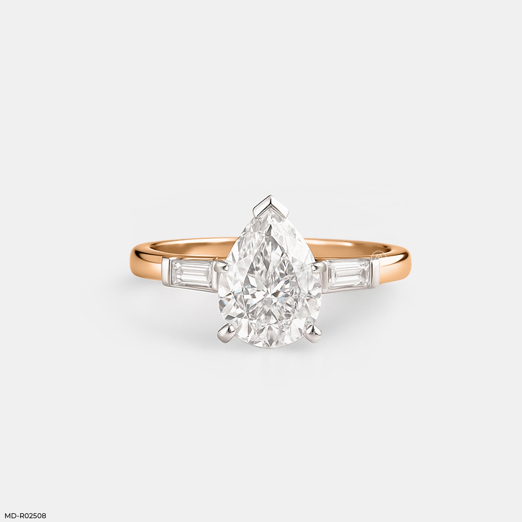 The Lumina Taper Ring 14K Yellow Gold