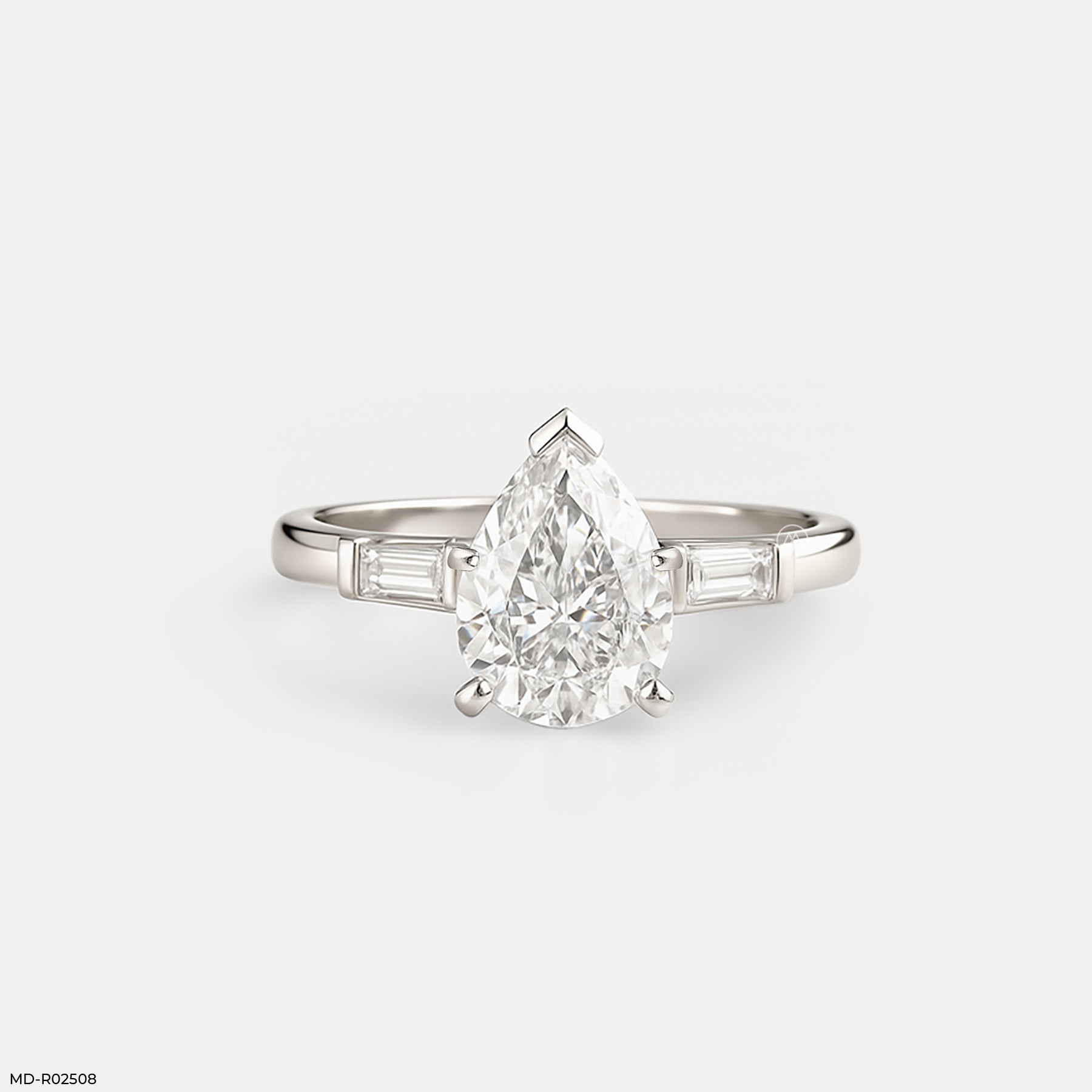 The Lumina Taper Ring 14K Yellow Gold