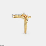 0.75 Carat Leaflight Diamond Rings 14K Rose Gold