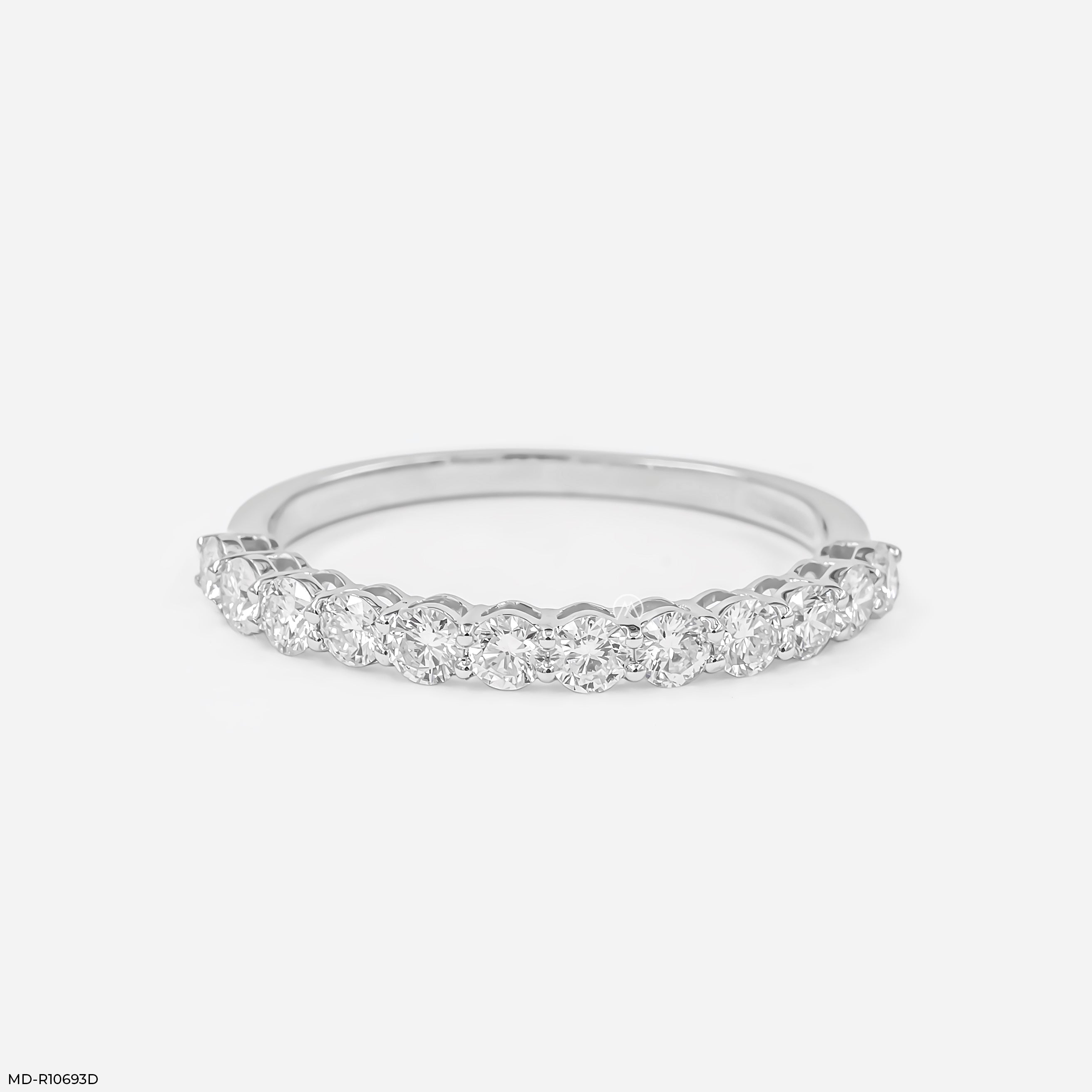 0.65 Carat Serenity Wave Lab Diamond Ring