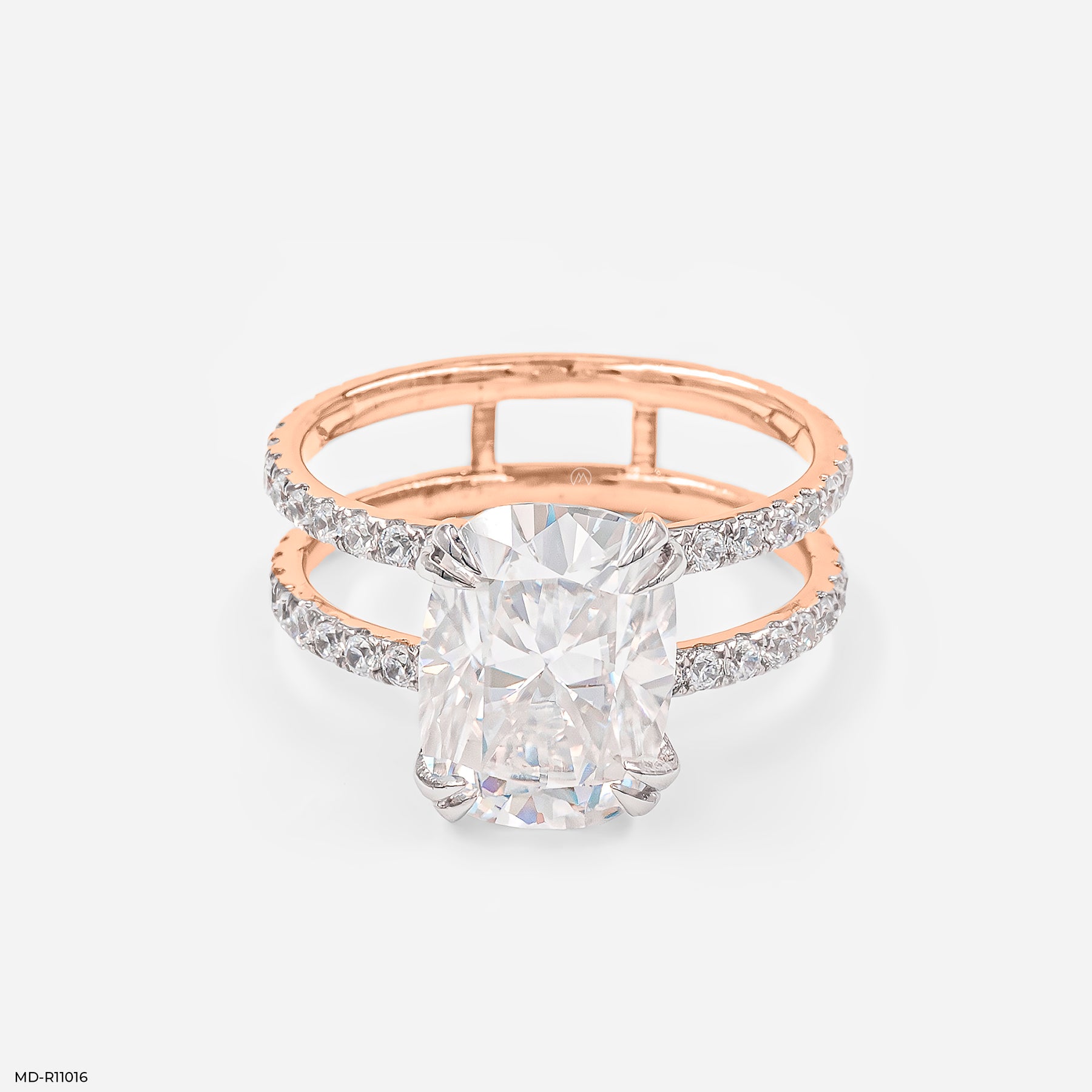 Majestic Crossover Ring 9K Yellow Gold