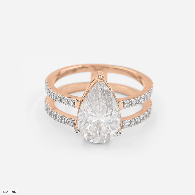 The Harmony Split Ring 14K Yellow Gold