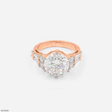 Auraya Shine Solitaire Dimaond Rings 9K Yellow Gold