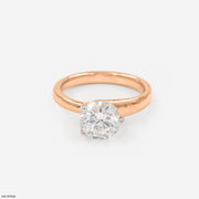 The Timeless Solitaire Ring 18K Rose Gold