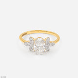 Whispering Petal Ring 14K Yellow Gold