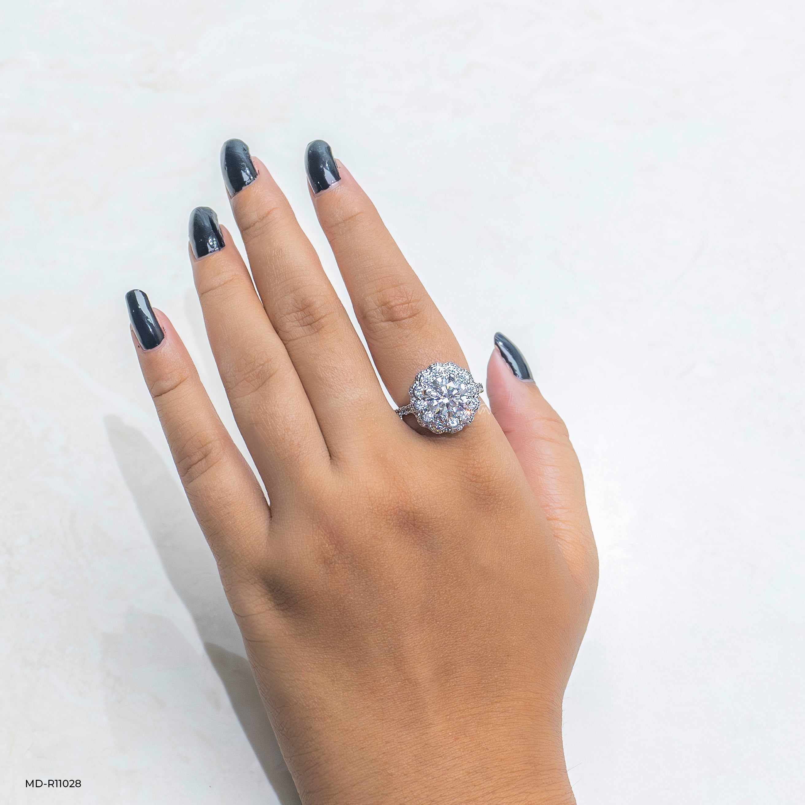The Bella Ring 9K Rose Gold