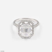 The Imperial Halo Ring 9K White Gold